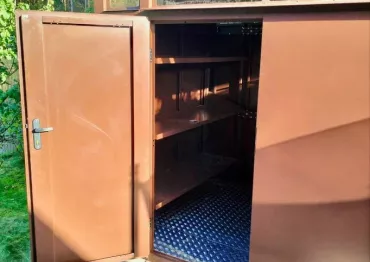 Превосходный премиум хозблок МАХ в шоколадном цвете на участок в СТ Салют, Истринский р-н, МО