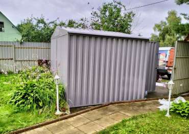  Функциональный широкий гараж для квадроцикла и садовой техники в СНТ Альбатрос, Дмитровский р-н, МО