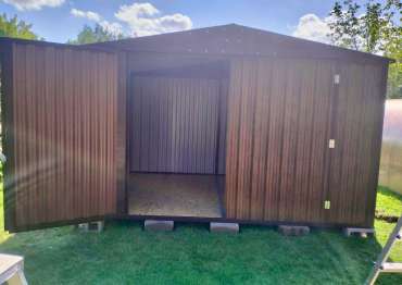 Многофункциональный гараж для хранения личных вещей в двойной расцветке в с. Успенское, Одинцовский р-н, МО