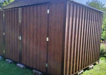 Вместительный гараж для хранения личных вещей в двойной расцветке в с. Успенское