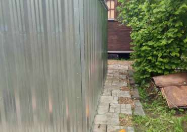 Стильный хозблок в цинковом цвете в СНТ Лесное-МИД, МО