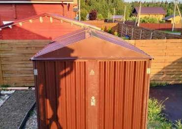 Современный хозблок для хранения различного инвентаря по индивидуальным размерам в дер. Мартьяново, г.о. Серпухов, МО