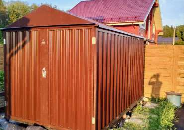 Стильный хозблок для хранения различного инвентаря по индивидуальным размерам в дер. Мартьяново, г.о. Серпухов, МО