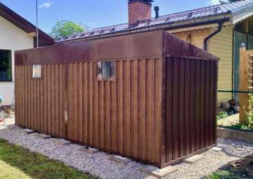 Прочный контейнер для хранения различных вещей в двойной расцветке в КП Визендорф, Пушкинский р-н, МО