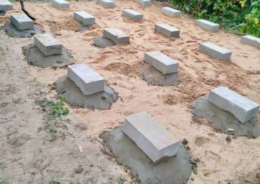 Площадка под гараж для хранения личных вещей в двойной расцветке в г. Ивантеевка, МО