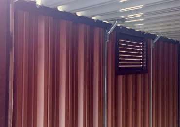 Надежный контейнер для укрытия генератора в двойной расцветке в дер. Владычино, г.о. Химки, МО