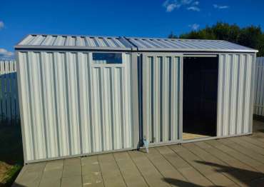 Многофункциональный хозблок для детского квадроцикла в двойной расцветке в с. Надеждино, г.о. Истра, МО