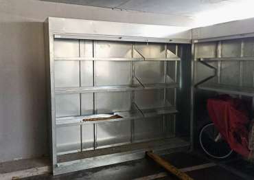 Два современных шкафа в паркинг для хранения личных вещей в Михайловский переулок, г. Москва