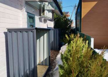 Надежный комплект: 4 мини хозблока и 2 дровницы в графитовом цвете в дер. Нововолково, Рузский р-н, МО