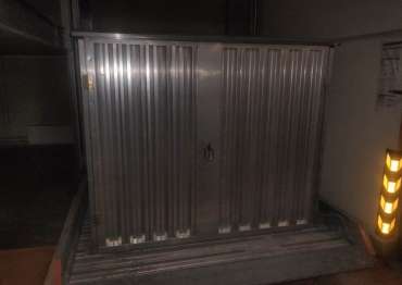 Прочный контейнер для хранения вещей с индивидуальными размерами в Клаус паркинг, г. Москва