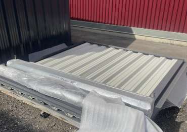 Вместительный хозблок для садового инвентаря и дров в графитовом цвете в г. Химки, МО