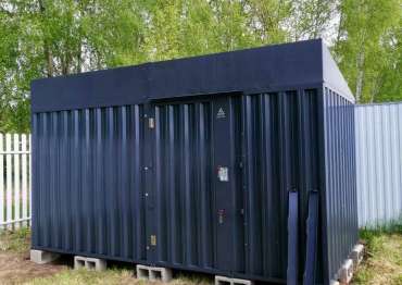 Роскошный контейнер для хранения садового инвентаря в графитовом цвете в дер. Лаптево, Раменский р-н, МО