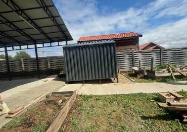 Хозблок в графитовом цвете в дер. Афанасово, Клинский окр, МО