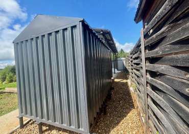 Хозблок на сваях в дер. Афанасово, Клинский окр, МО