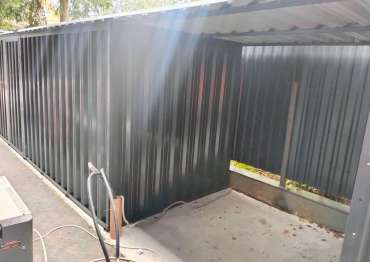 Два хозблока в графитовом цвете в дер. Петелино, Одинцовский г.о, МО