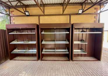 Стильные уличные шкафы в дер. Холопово, Александровский р-н, Владимирская обл.