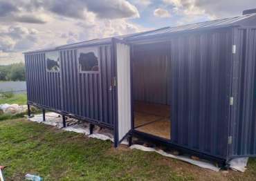 8-метровый гараж в дер. Соболево, Тверская обл.