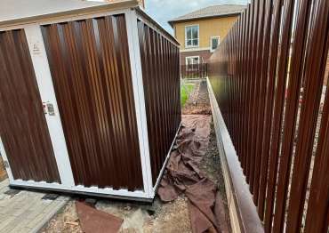 Достойный хозблок на участок для вещей по индивидуальным параметрам в двойной расцветке в дер. Киселевка, г. Троицк, МО