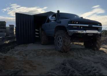 Автомобильный гараж на участок для заказчика в расцветке "под дерево" Дуб Грей в пос. Первомайское, Филимонковский р-н, г. Москва