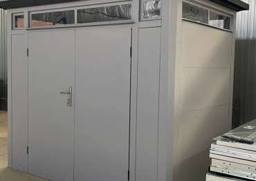 Хозблок премиум с плоской крышей в дер. Лобаново, г.о. Истра, МО