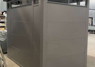 Стильный хозблок в цвете RAL в дер. Лобаново, г.о. Истра, МО