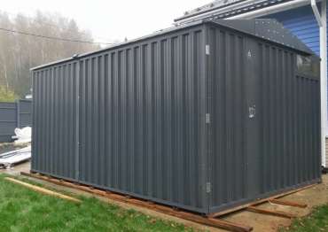 Гараж 5 метров для хранения инвентаря в дер. Соснино, Волоколамский г.о., МО