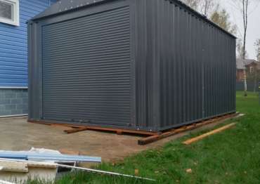 Удобный гараж для хранения техники в дер. Соснино, Волоколамский г.о., МО