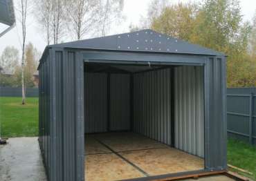 Гараж с окном для заказчика в дер. Соснино, Волоколамский г.о., МО