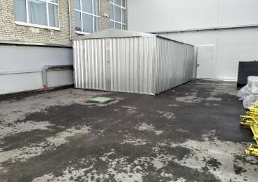 Гараж в цинковом цвете в пос. Смирновка, г.о. Солнечногорск, МО