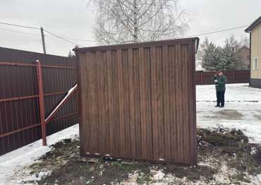 Стильный гараж в дер. Криулино, Павлово-Посадский г.о, МО