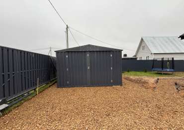 Стильный гараж в дер. Шульгино, Волоколамский г.о, МО