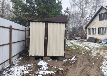 Гараж для квадроцикла в дер. Путилово, Пушкинский р-н, МО