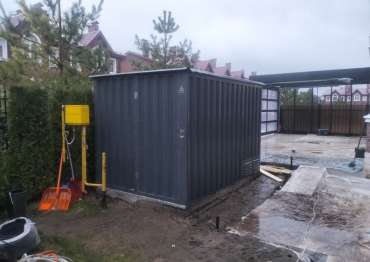 Хозблок для хранения генератора в с. Жаворонки, Одинцовский г.о, МО