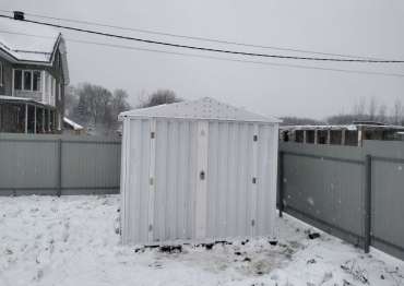 Хозблок для хранения техники в дер. Яковлево, Дмитровский г.о, МО