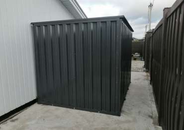 Гараж в графитовом цвете в дер. Дубечино, г.о. Ступино, МО