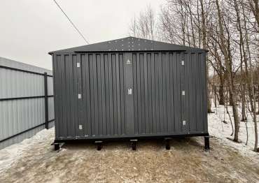 Хозблок с увеличенной шириной в дер. Соснино, Сергиево-Посадский р-н, МО