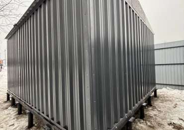 Хозблок в графитовом цвете в дер. Соснино, Сергиево-Посадский р-н, МО