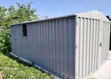 Хозблок металлический для хранения с увеличенной шириной SKOGGY 6 м