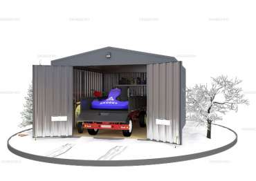 Контейнер для Хранения с Увеличенной Шириной и Высотой SKOGGY 4 м