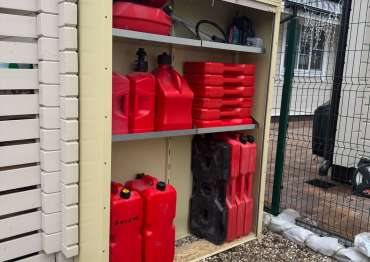 Эргономичный роллетный шкаф в дер. Лазурная, Конаковский окр, Тверская обл.