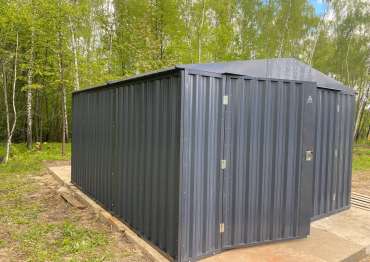 Хозблок с двускатной крышей в дер. Григорьевское, Ясногорский р-н, Тульская обл.