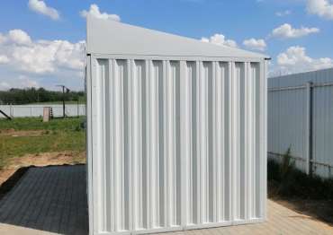 Хозблок с односкатной крышей в дер. Тетерино, Можайский г.о, МО