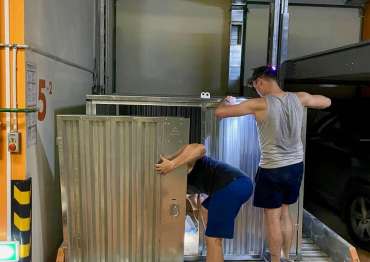 Хозблок для хранения нестандартных размеров для заказчицы в Клаус паркинг