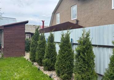 Хозблок с односкатной крышей в дер. Раково, г.о. Истра, МО