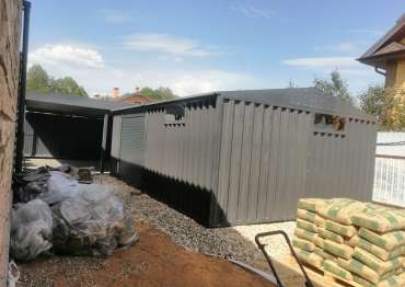 Стильный хозблок в дер. Михайловка, г.о. Истра, МО