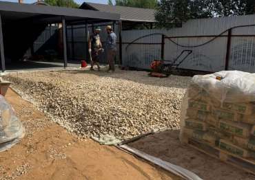 Площадка для хозблока в дер. Михайловка, г.о. Истра, МО