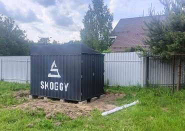 Хозблок для садовых принадлежностей и строительных материалов в дер. Глазово, Волоколамский г.о, МО