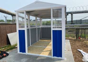 Беседка-курилка с внутренним оснащением в г. Москва