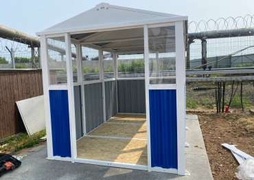 Уличная беседка-курилка в г. Москва