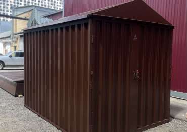 Хозблок с двускатной крышей в с. Заворово, Раменский м.о, МО